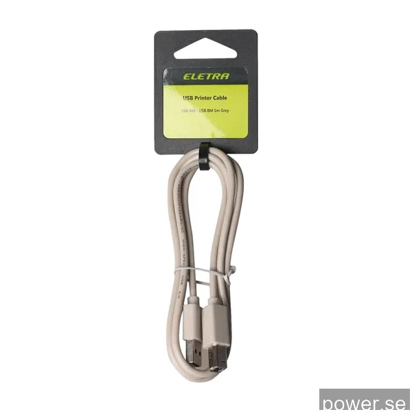 Eletra Skrivarkabel USB-A - USB-B 1m