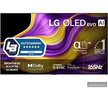 LG 65" G5 4K OLED evo TV (2025)