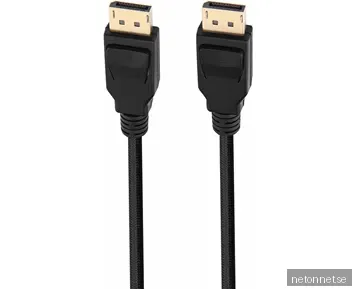 Andersson Mission SG DisplayPort Flätad Kabel 1.4 - 2M