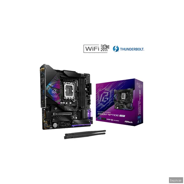 ASRock Phantom Gaming Z890M RIPTIDE Wi-Fi mATX LGA1851