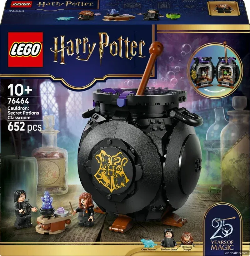 LEGO Harry Potter Kittel: hemliga klassrummet för trolldryckskonst 76464