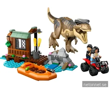 LEGO Jurassic World Flodflykt med T. rex 76975