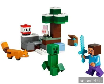 LEGO Minecraft Steves taigaäventyr 21583