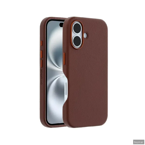 OtterBox iPhone 16 Plus Symmetry Cactus Läderfodral (brun)