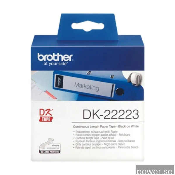 Brother DK-22223 - Papper