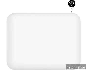 Mill Invisible Smart Wi-Fi Gen4 panelelement PA400WIFI4 (vit)