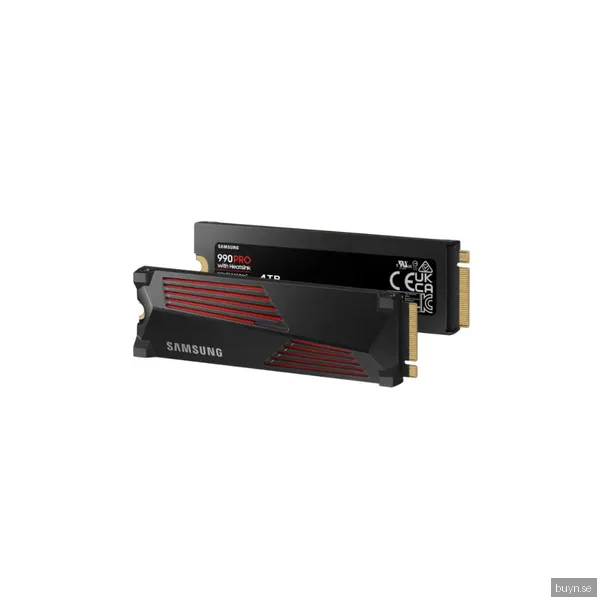 Samsung 990 PRO NVMe M.2 SSD Heatsink 4TB