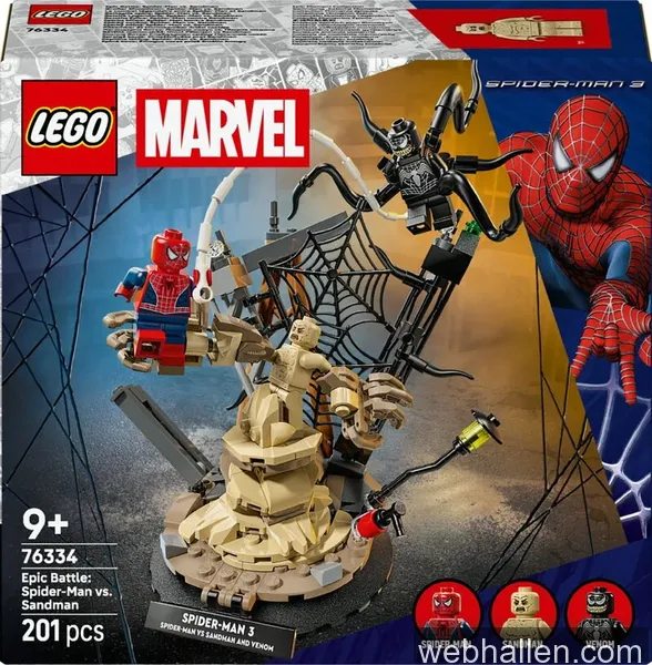 LEGO Super Heroes Episk strid: Spider-Man mot Sandman 76334