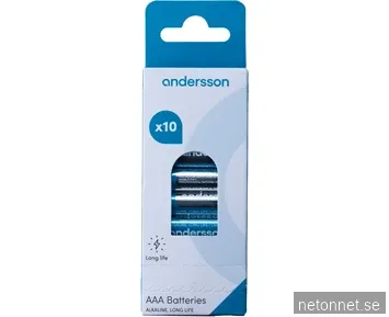 Andersson LR03 AAA Long Life Alkaline 10pcs