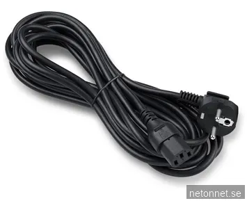 ON Euro 3-pin power cable 5m white