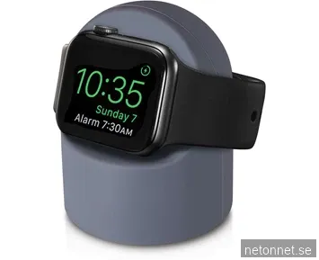 Andersson Silicone Apple Watch Night Stand Navy Blue