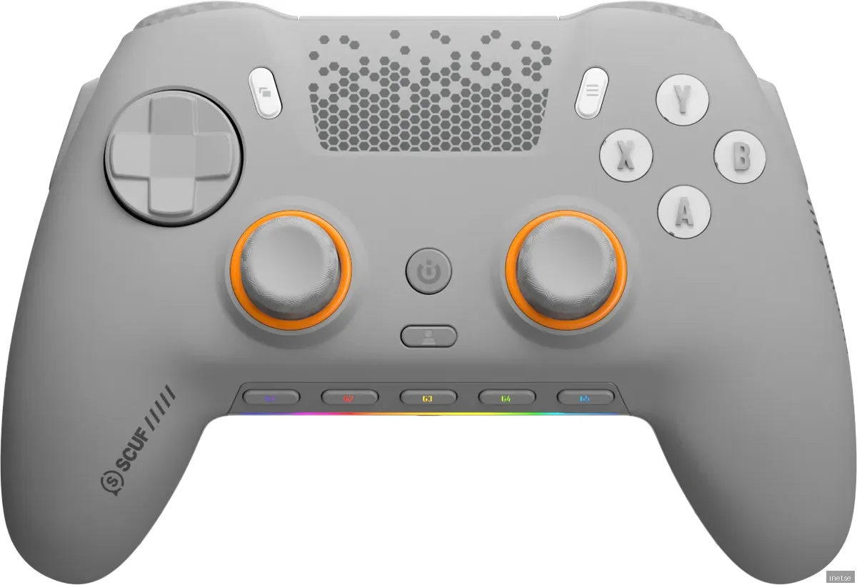 Scuf Envision Pro HE - Ljus grå - Wireless Controller - PC