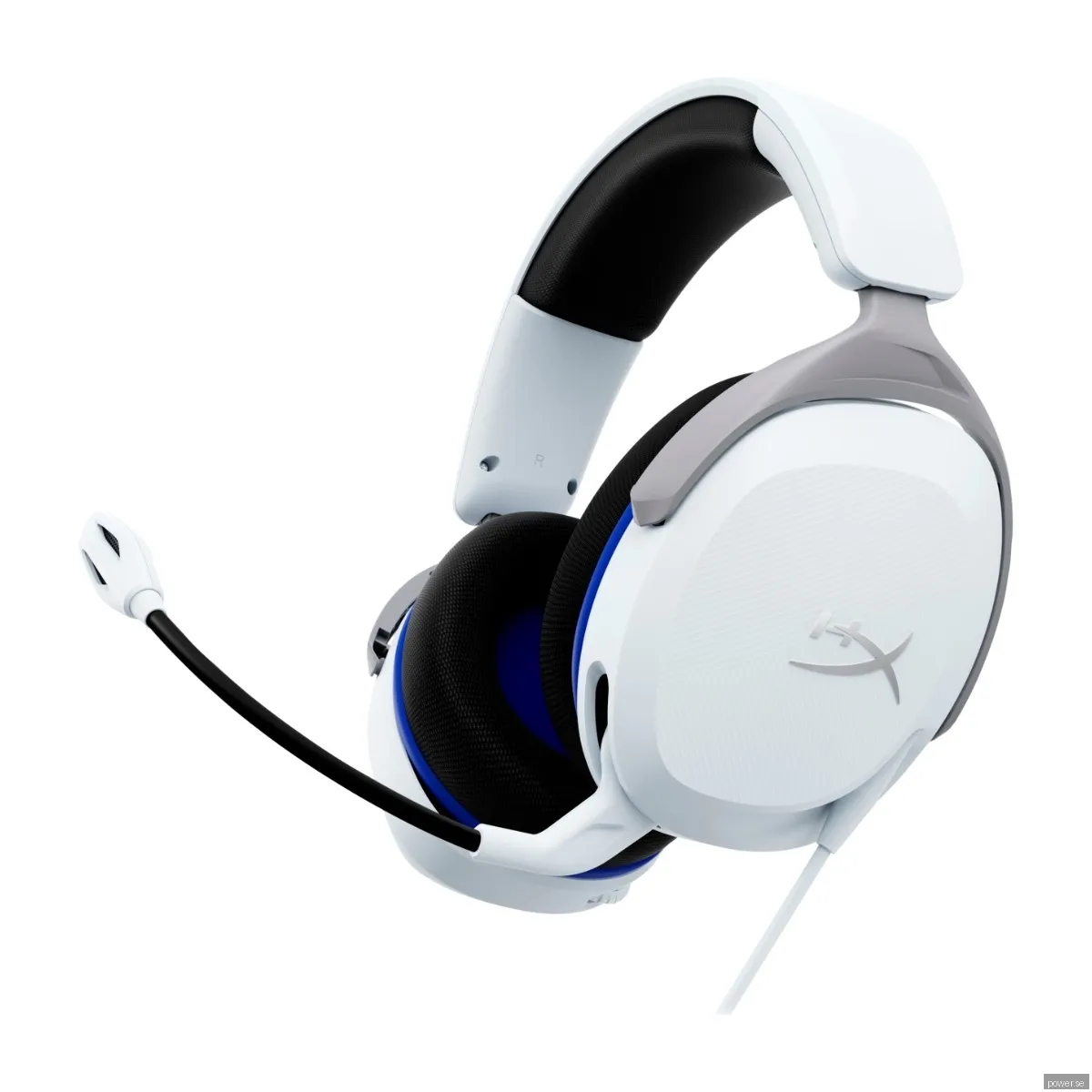 HyperX Cloud Stinger 2 Core för PlayStation gamingheadset, vitt