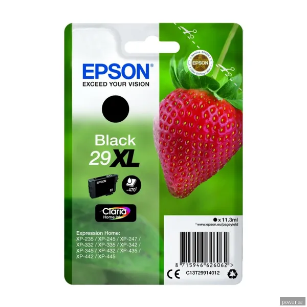 Epson, black 29Xl Claria Home ink