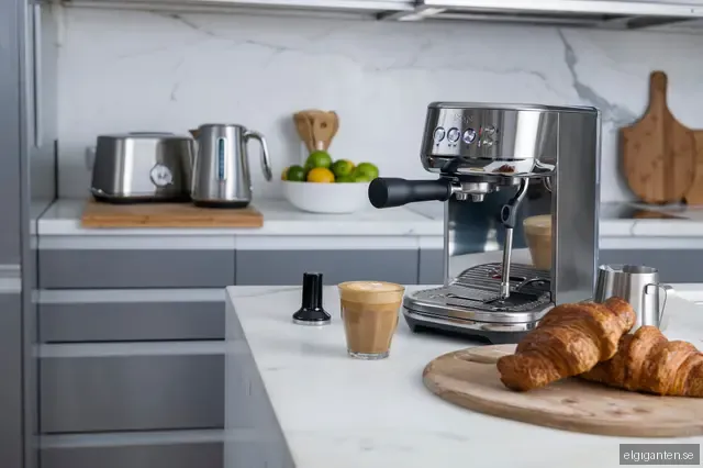 Sage Bambino Plus Espressomaskin (borstat stål)