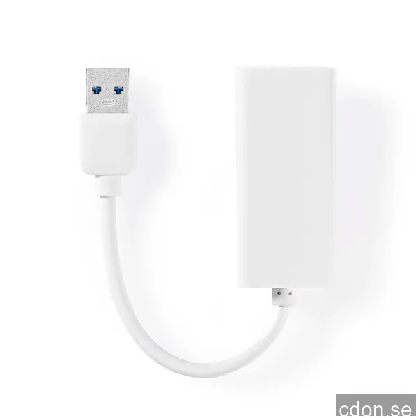 Nedis USB 3.2 Gen 1 1 Gbps USB-A Male - RJ45 Female 0.20 m