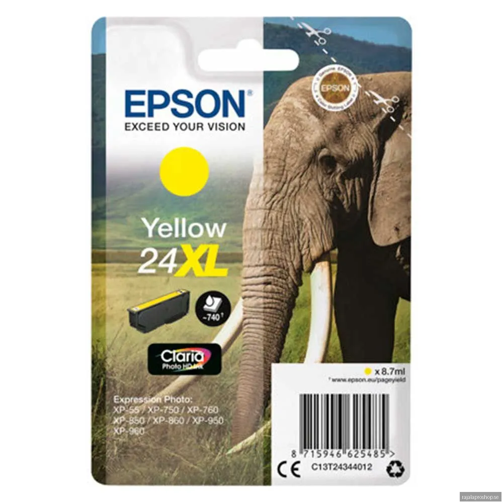 Epson 24XL Yellow Ink