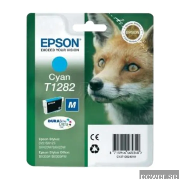 Epson T1282, Cyan, 260 sid