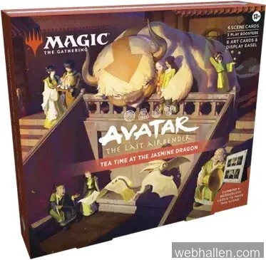 Magic the Gathering: Avatar The Last Airbender Tea Time at the Jasmine Dragon Scene Box