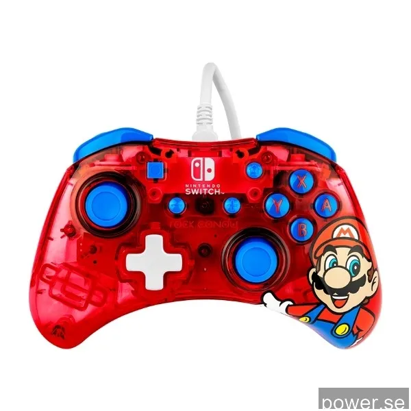 PDP Rock Candy Nintendo Switch Kontroll - Mario