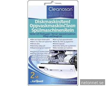 Cleanosan Cleaning tablet for dishwasher 2pcs
