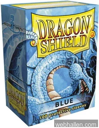 Dragon Shield Standard Sleeves Blue 63x88 (100 in box)