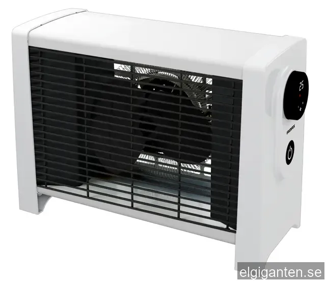 Adax Ena Värmefläkt VV1120DTFW Digital - Vit