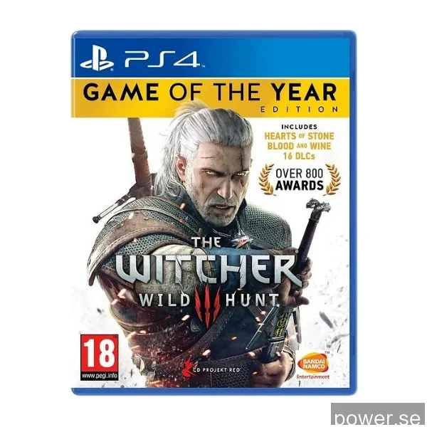 The Witcher III: Wild Hunt - Game of The Year Edition - Sony PlayStation 4 - RPG
