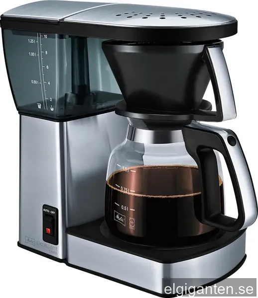 Melitta Excellent 4.0 kaffebryggare, stål