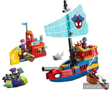 LEGO Marvel Spidey And His Amazing Friends Team Spideys piratskepp 11208