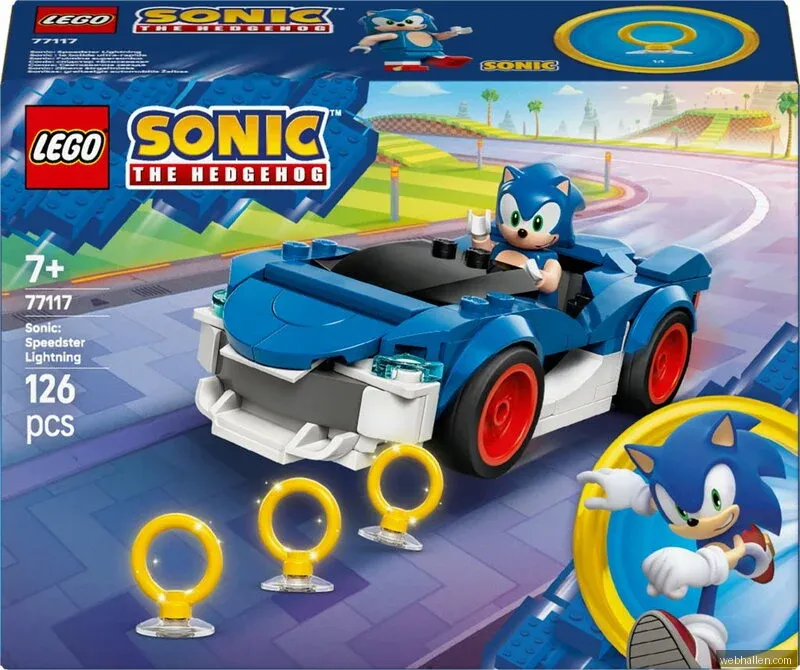 LEGO Sonic: Speedster Lightning 77117