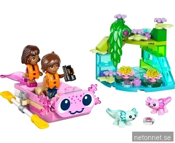 LEGO Friends Äventyrsbåt med axolotler 4