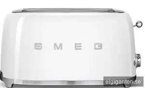 Smeg TSF02WHEU 4x2 brödrost (vit)