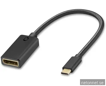 Andersson USB-C-DP - Adapter 8K 0,25M Black