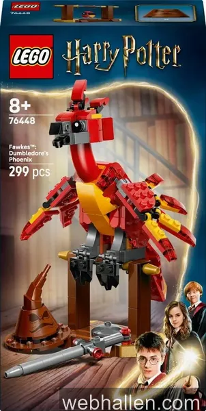 LEGO Harry Potter Fawkes: Dumbledores fenixfågel 76448