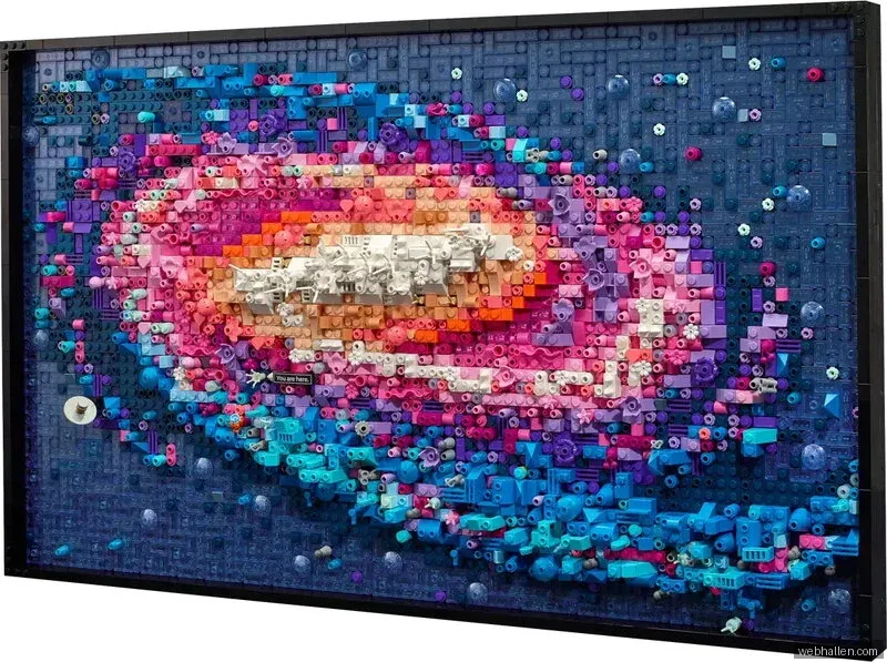 LEGO Art 31212 Vintergatans galax