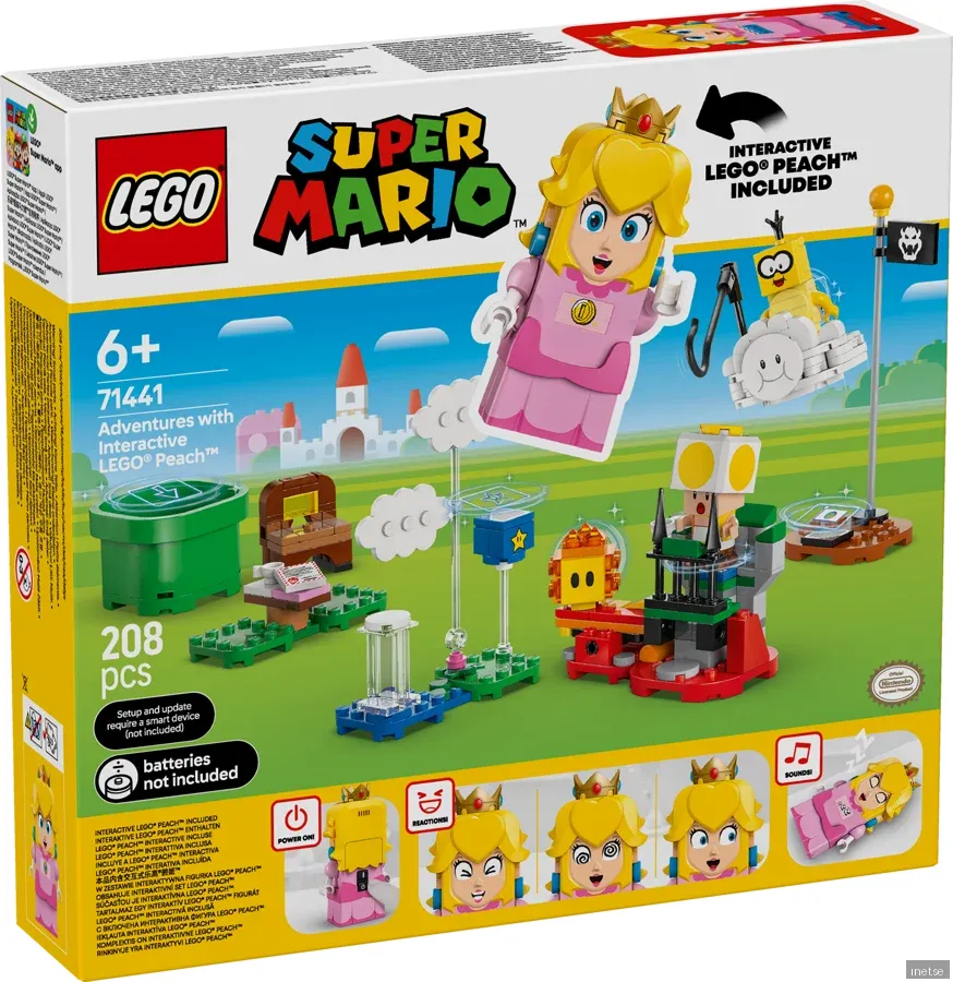 LEGO Super Mario 71441 Äventyr med interaktiva ® Peach™