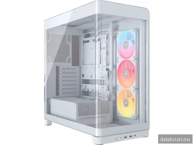 Corsair FRAME 4500X LX-R RGB White - Chassi - Miditower - Vit