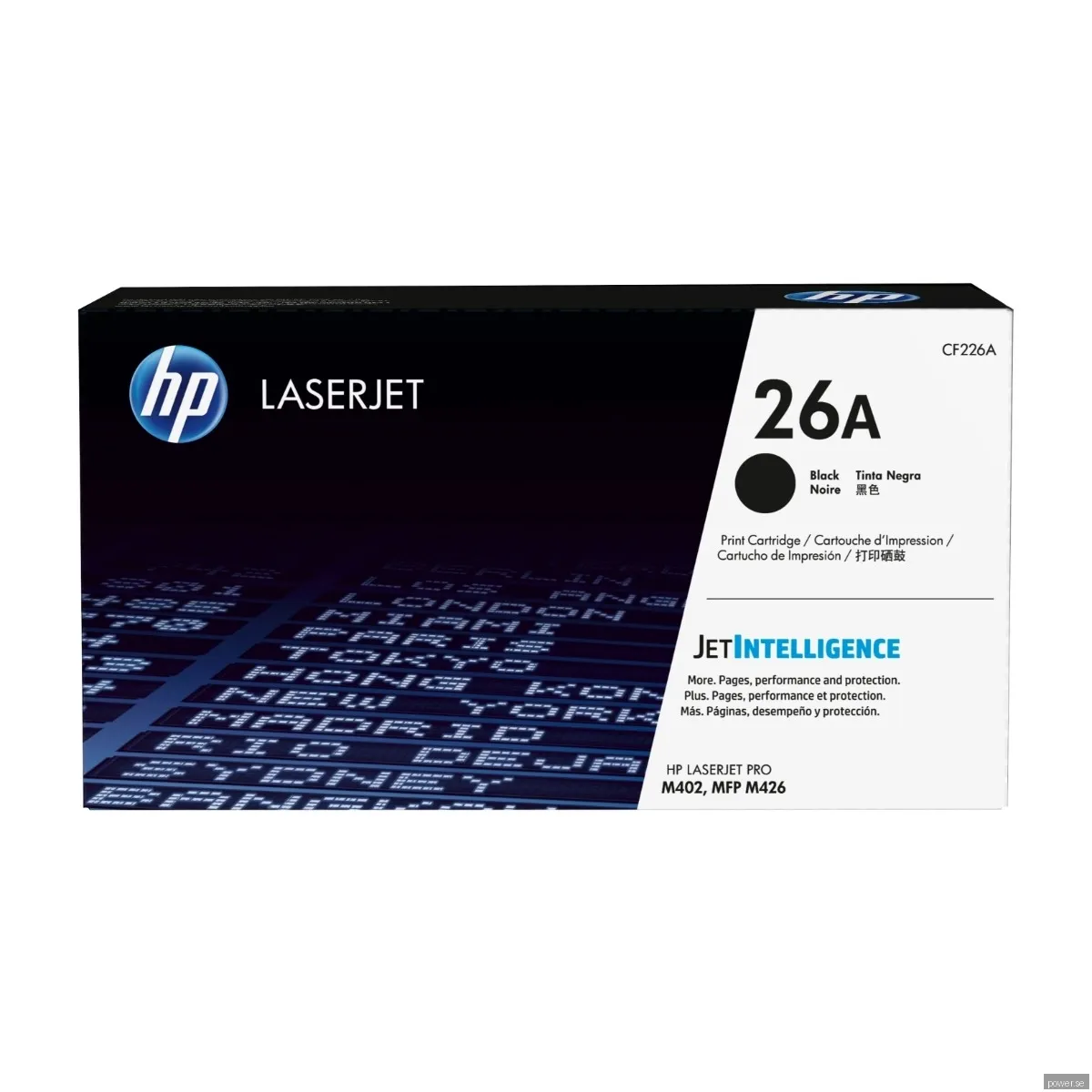 HP toner 26A Original LaserJet Svart tonerkasett