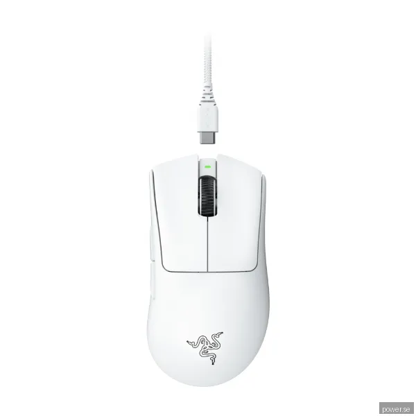 Razer DeathAdder V3 Pro Lightweight Trådlös Gamingmus - Vit