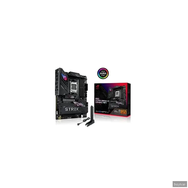 ASUS ROG STRIX B850-E GAMING WIFI Moderkort - AMD B850 - AMD AM5 socket - DDR5 RAM - ATX