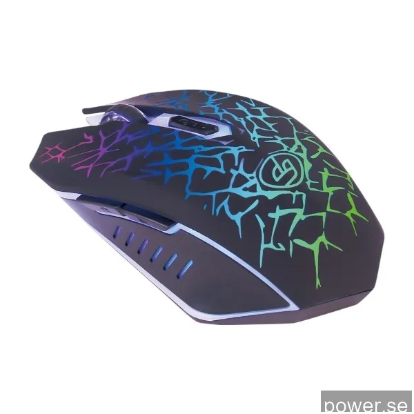 Dacota Gaming Serpent Paket med mus och musmatta