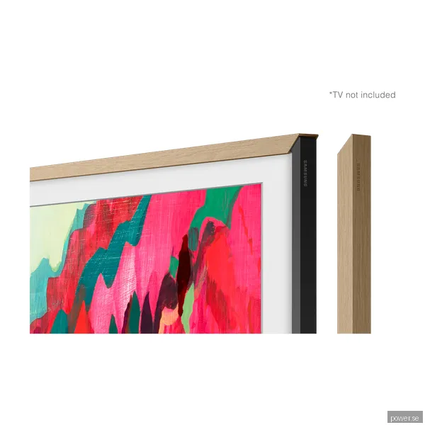 Samsung 75" ram till The Frame och The Frame Pro (2021-2025, Beige Wood)