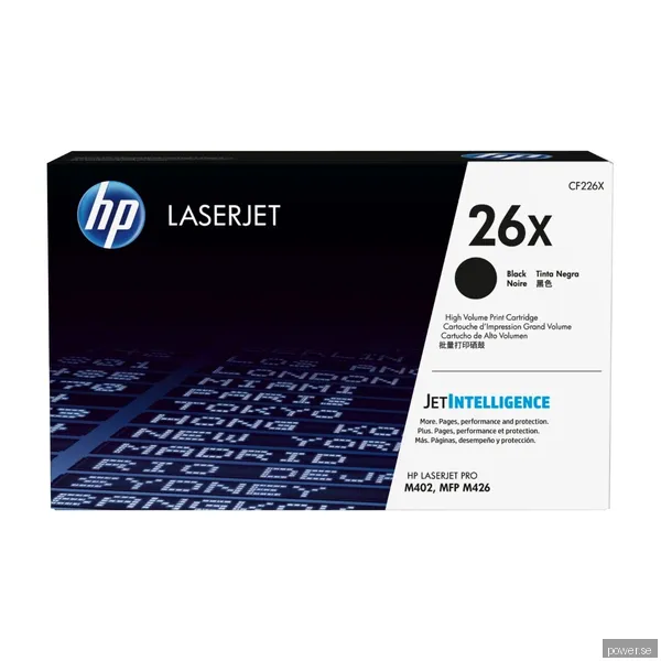 HP toner 26X Original LaserJet Svart