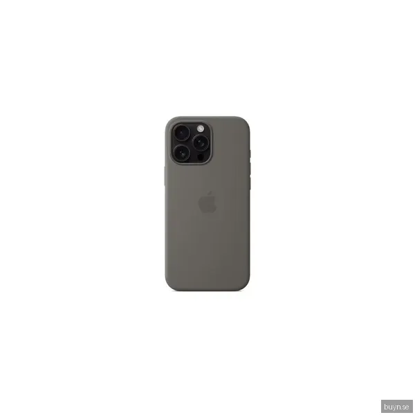 Apple iPhone 16 Pro Max Silikonskal (granitgrå)