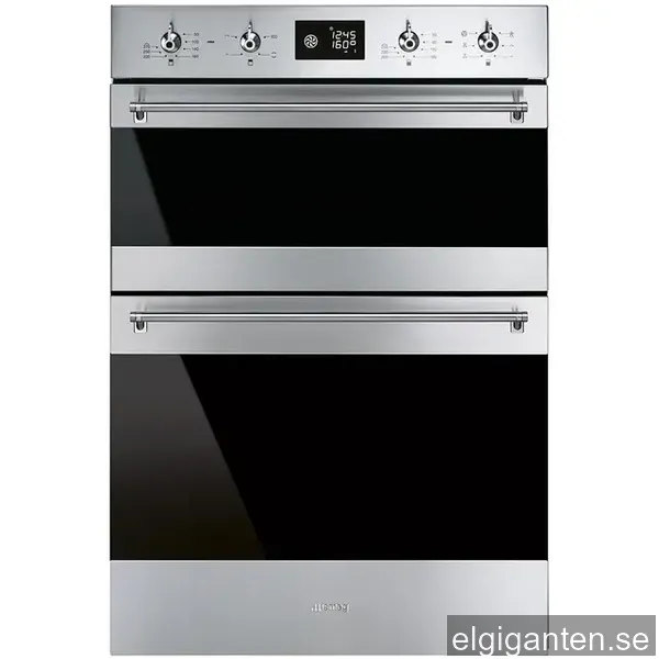 Smeg Serie Classic Inbyggnadsugn med kompaktugn DOSF6390X (rostfri)