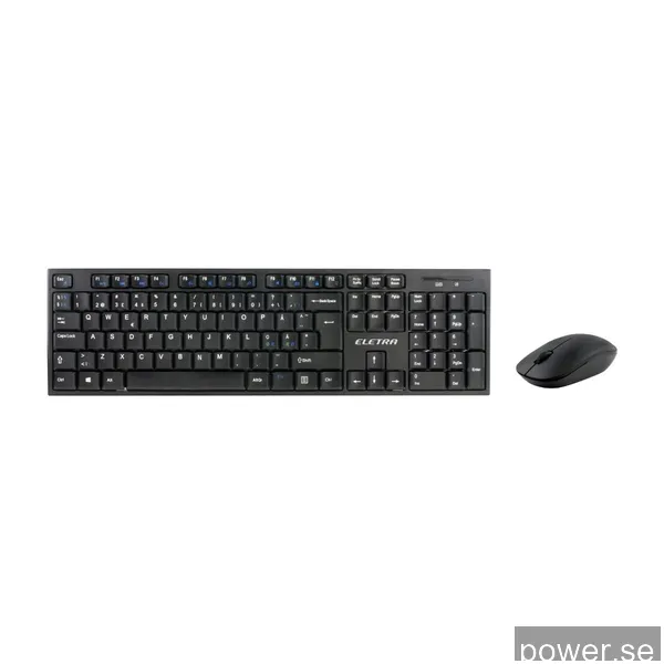 Eletra trådlöst tangentbord och mus
