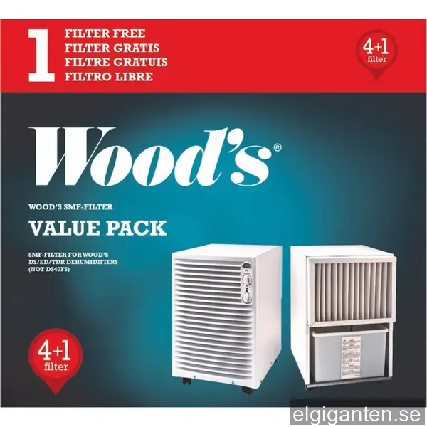 Woods filter till Sw Mod. 5-pack