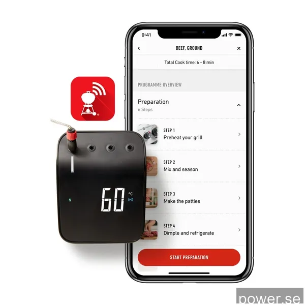 Weber Connect Smart grilltermometer (hubb)