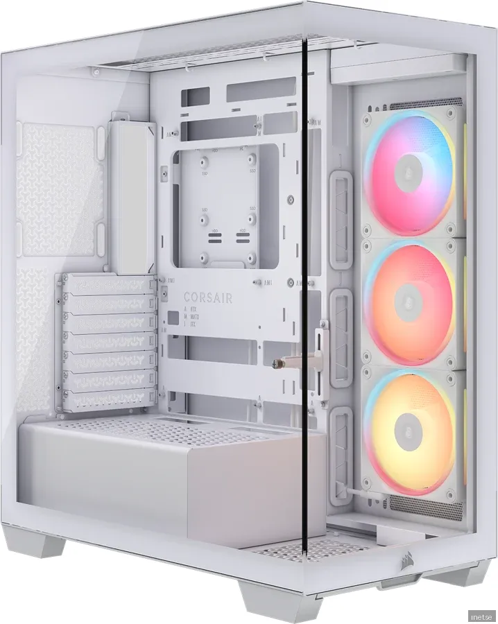 Corsair 3500X LX-R RGB iCUE LINK PC-chassi (vitt, glas)